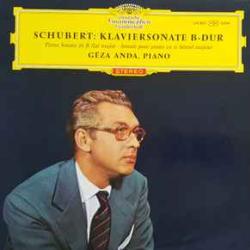 SCHUBERT KLAVIERSONATE B-DUR Виниловая пластинка 