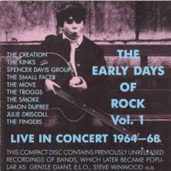VARIOUS EARLY DAYS OF ROCK VOL. 1 Фирменный CD 