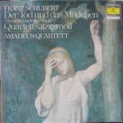 SCHUBERT STREICHQUARTETT D-MOLL  QUARTETTSATZ C-MOLL Виниловая пластинка 