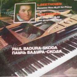 BEETHOVEN СОНАТЫ 18, 21  ПАУЛЬ БАДУРА-СКОДА Виниловая пластинка 
