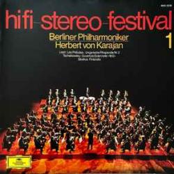 HIFI-STEREO FESTIVAL 1 BERLINER PHILHARMONIKER  HERBERT VON KARAJAN Виниловая пластинка 