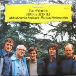 SCHUBERT STRING QUINTET IN C MAJOR Виниловая пластинка 