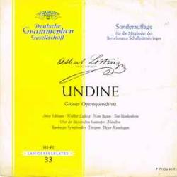 LORTZING UNDINE Виниловая пластинка 