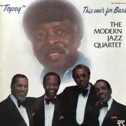 MODERN JAZZ QUARTET TOPSY  THIS ON'S FOR BASIE Виниловая пластинка 
