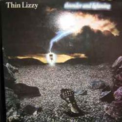 THIN LIZZY THUNDER AND LIGHTNING Виниловая пластинка 