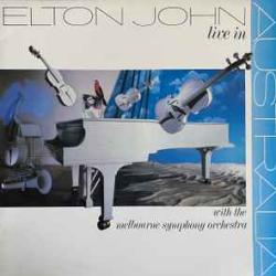 ELTON JOHN LIVE IN AUSTRALIA Виниловая пластинка 