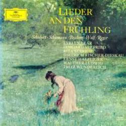 LIEDER AN DEN FRUHLING SCHUBERT  SCHUMANN  BRAHMS  WOLF  REGER Виниловая пластинка 