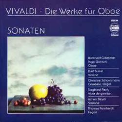 VIVALDI DIE SONATEN FUR OBOE Виниловая пластинка 