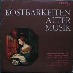 J. G. Walther   J. Pachelbel  S. Scheidt  J. P. Sweelinck G. Böhm Choralbearbeitungen Für Orgel Von J.G. Walther J. Pachelbel, S. Scheidt, J.P. Sweelinck, G. Böhm Виниловая пластинка 