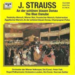 STRAUSS AN DER SCHONEN BLAUEN DONAU Фирменный CD 