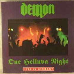 DEMON ONE HELLUVA NIGHT  LIVE IN GERMANY Виниловая пластинка 