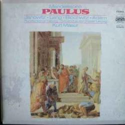 MENDELSSOHN PAULUS Виниловая пластинка 