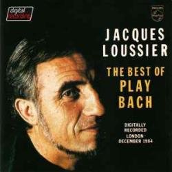 JACQUES LOUSSIER BEST OF PLAY BACH Фирменный CD 