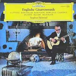 SIEGFRIED BEHREND ENGLISCHE GITARRENMUSIK Виниловая пластинка 