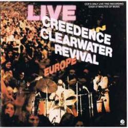 CREEDENCE CLEARWATER REVIVAL LIVE IN EUROPE Фирменный CD 
