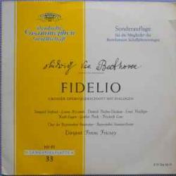BEETHOVEN FIDELIO Виниловая пластинка 