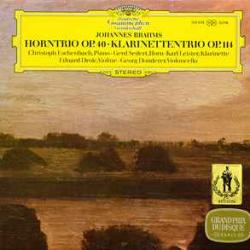 BRAHMS HORNTRIO KLARINETTENTRIO Виниловая пластинка 