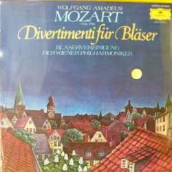 MOZART DIVERTIMENTI FUR BLASER Виниловая пластинка 