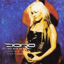 DORO LET LOVE RAIN ON ME Фирменный CD 