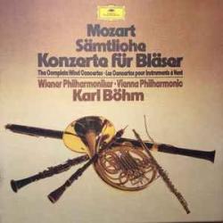 MOZART SANTLICHE KONZERTE FUR BLASER LP-BOX 