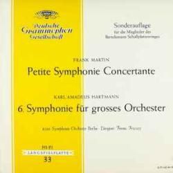 FRANK MARTIN PETITE SYMPHONIE CONCERTANTE Виниловая пластинка 