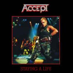 ACCEPT Staying A Life Фирменный CD 