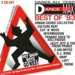 VARIOUS DANCE MAX - BEST OF '93 Фирменный CD 