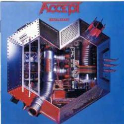 ACCEPT METAL HEART Фирменный CD 