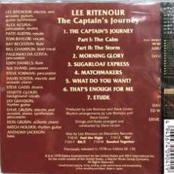LEE RITENOUR CAPTAIN'S JOURNEY Фирменный CD 