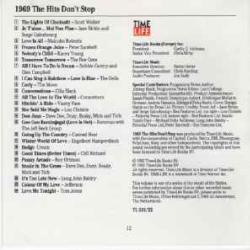 VARIOUS 1969 THE SPIRIT OF THE 60s THE HITS DON'T STOP Фирменный CD 
