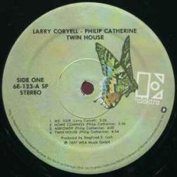 LARRY CORYELL  PHILIP CATHERINE TWIN-HOUSE Виниловая пластинка 