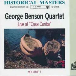 GEORGE BENSON QUARTET LIVE AT CASA CARIBE VOLUME 1 Фирменный CD 