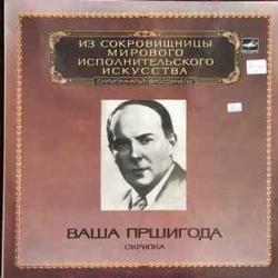VASA PRIHODA VIOLIN Виниловая пластинка 