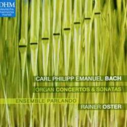 CARL PHILIPP EMANUEL BACH Organ Concertos & Sonatas Фирменный CD 