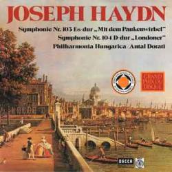 HAYDN Symphony No. 103 Es-dur "Mit Dem Paukenwirbel" • Symphony No. 104 D-dur "Londoner" Виниловая пластинка 