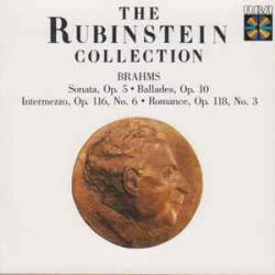 BRAHMS Sonata No. 3. Ballades, Op. 10 Фирменный CD 