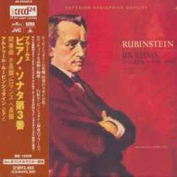RUBINSTEIN  BRAHMS Sonata In F Minor Фирменный CD 