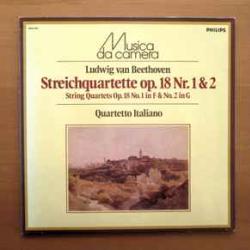 BEETHOVEN Streichquartett F-Dur, Op. 18/1 / Streichquartett G-Dur, Op. 18/2 Виниловая пластинка 