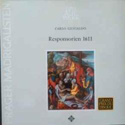 Carlo Gesualdo  Prager Madrigalisten Responsorien 1611 Виниловая пластинка 