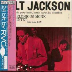 MILT JACKSON Milt Jackson With John Lewis, Percy Heath, Kenny Clarke, Lou Donaldson And The Thelonious Monk Quintet Фирменный CD 