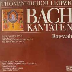 BACH Bach Kantaten Ratswahl Виниловая пластинка 