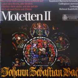 BACH MOTETTEN II Виниловая пластинка 