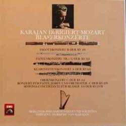 MOZART Karajan Dirigiert Mozart - Bläserkonzerte LP-BOX 