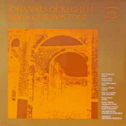 OCKEGHEM Missa Cuiusvis Toni Виниловая пластинка 