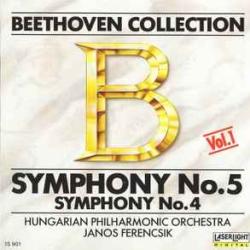 BEETHOVEN Symphony No. 5 / Symphony No. 4 Фирменный CD 