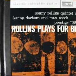 SONNY ROLLINS QUINTET ROLLINS PLAYS FOR BIRD Фирменный CD 