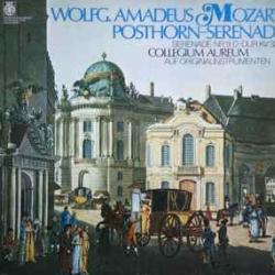 MOZART Serenade Nr. 9 D-dur Kv 320 "Posthorn - Serenade" Виниловая пластинка 
