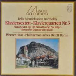 MENDELSSOHN Klaviersextett - Klavierquartett Nr. 3 Виниловая пластинка 