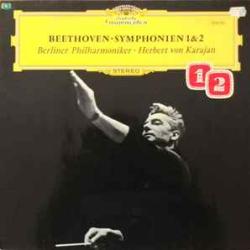 Beethoven    Herbert von Karajan Symphonien 1 & 2 Виниловая пластинка 