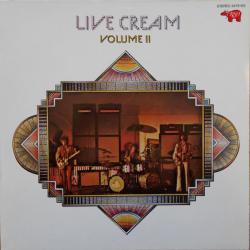 CREAM Live Cream Volume II Виниловая пластинка 